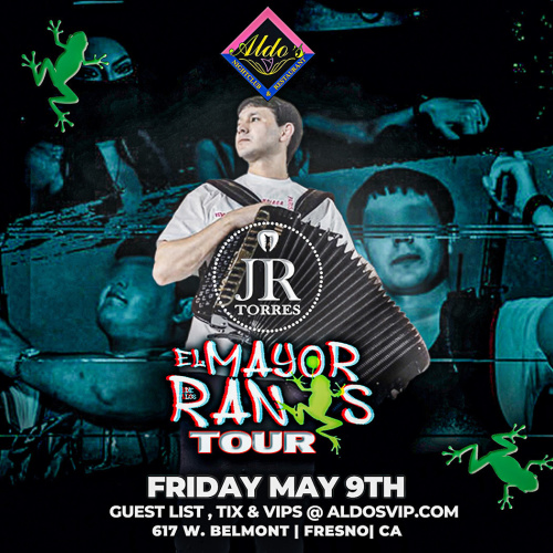 JR Torres - El Mayor de los Ranas Tour - Aldo's Nightclub