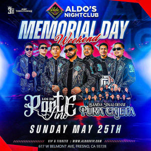 Los De Porte Fino - Memorial Day Weekend, Sunday, May 25th, 2025