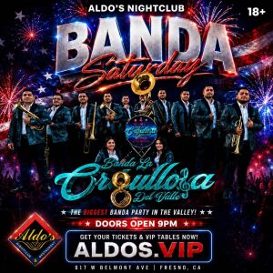 Banda Saturday w/Banda La Orgullosa, Saturday, August 1st, 2026