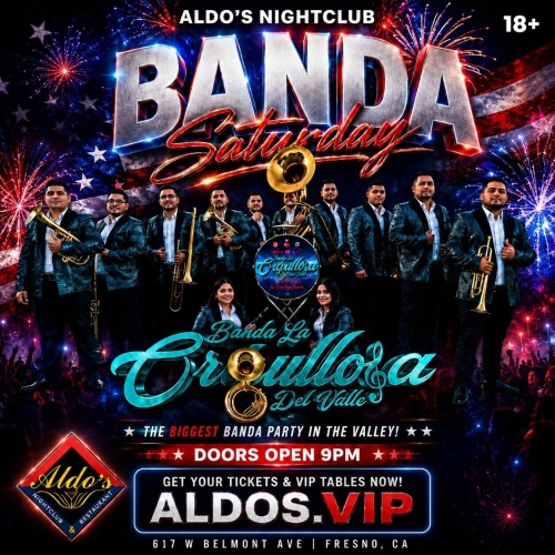 Banda Saturday w/Banda La Orgullosa - Aldo's Nightclub