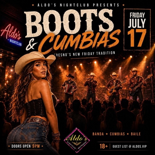 Boots & Cumbias - Aldo's Nightclub