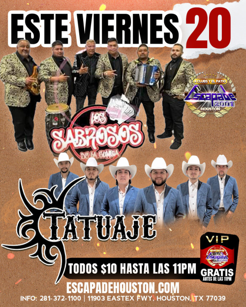 LOS SABROSOS DE LA CUMBIA - Escapade 2001