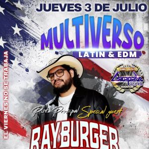 MULTIVERSO LATIN & EDM, Thursday, July 3rd, 2025