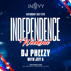 DJ PHEEZY, Saturday, July 5th, 2025