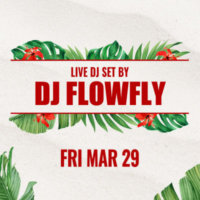DJ FlowFly, Friday, March 29th, 2024