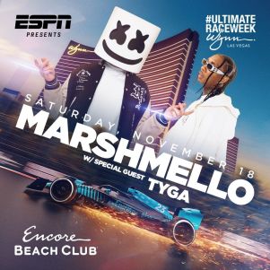 Marshmello with Special Guest Tyga at Encore Beach Club