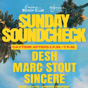 Desh, Marc Stout, Sincere, Sunday, August 10th, 2025