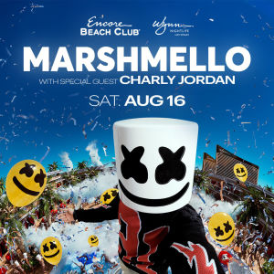 Marshmello w/Special Guest Charly Jordan, Saturday, August 16th, 2025
