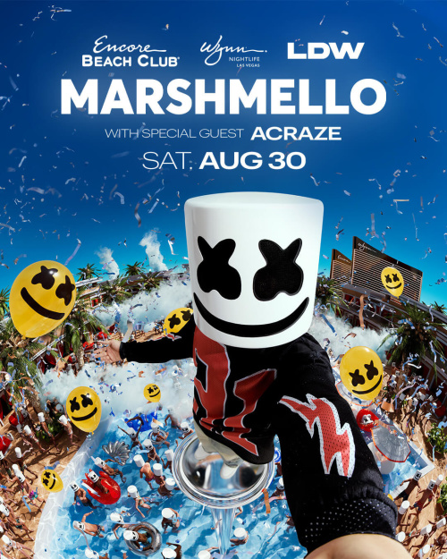 Marshmello w/Special Guest Acraze - Encore Beach Club