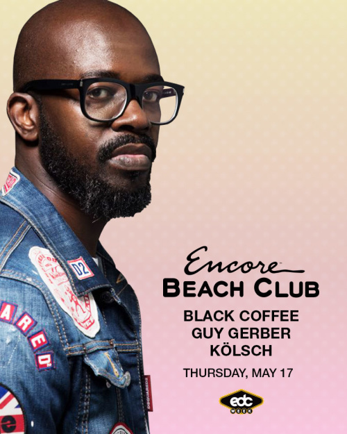 Black Coffee with support from Guy Gerber & Kölsch - Encore Beach Club