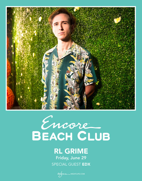 RL Grime with Special Guest EDX - Encore Beach Club