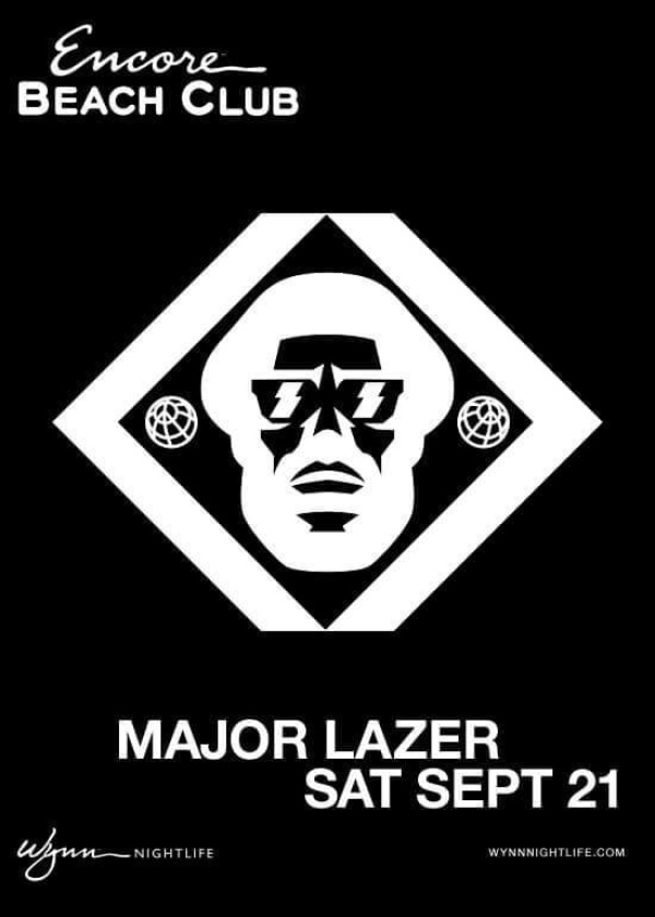 Encore Beach Club | Major Lazer Tickets