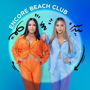 Deux Twins at Encore Beach Club