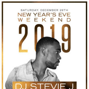 DJ Stevie J | NYE, Saturday, December 29th, 2018