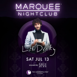 LIL DICKY, Saturday, July 13th, 2019