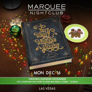 A VERY MERRY MARQUEE: CHASE B, Monday, December 16th, 2019