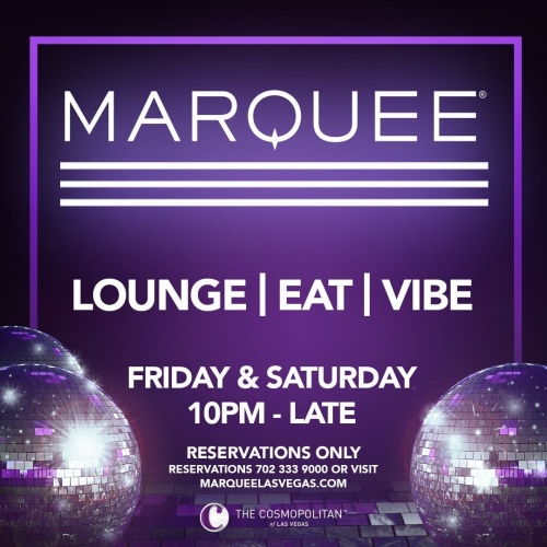 MARQUEE LATE NIGHT - Marquee Lounge