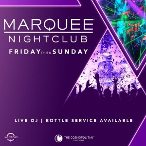 MARQUEE NIGHTCLUB, Saturday, June 12th, 2021