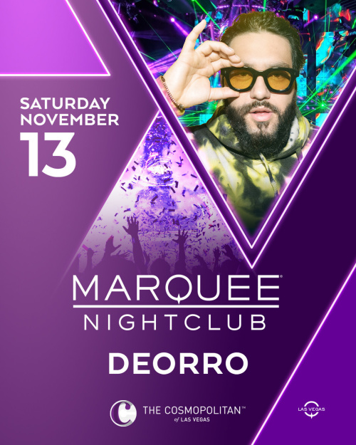 DEORRO - Marquee Nightclub