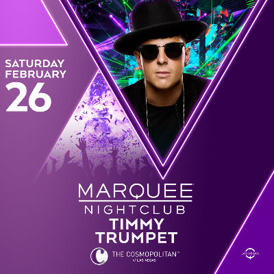 Timmy Trumpet, Saturday, February 26th, 2022