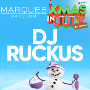DJ RUCKUS, Friday, July 26th, 2019