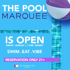 MARQUEE POOL, Friday, July 31st, 2020