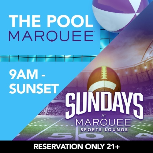 MARQUEE POOL - SPORTS LOUNGE - Marquee Dayclub