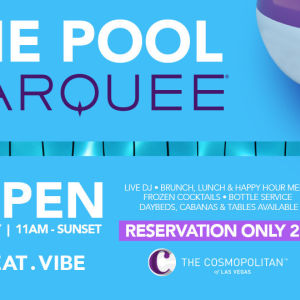 MARQUEE POOL, Thursday, September 3rd, 2020