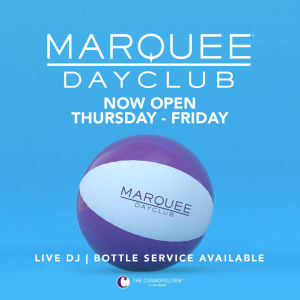 MARQUEE DAYCLUB, Sunday, October 3rd, 2021