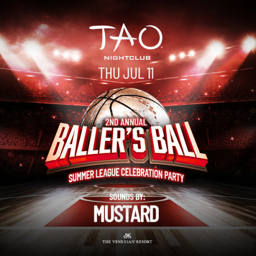 BALLER'S BALL: MUSTARD - TAO Nightclub