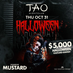 HALLOWEEN: MUSTARD, Thursday, October 31st, 2019