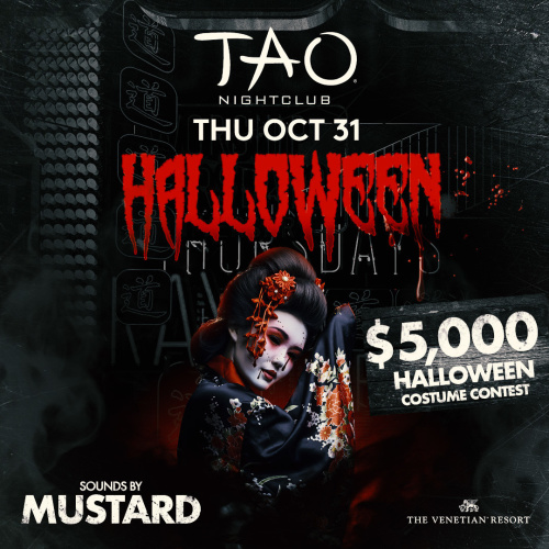 HALLOWEEN: MUSTARD - TAO Nightclub