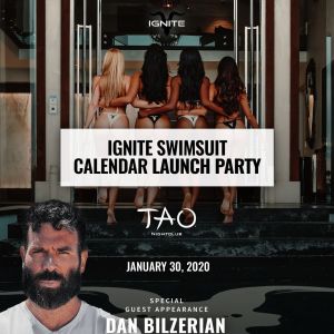 SPECIAL GUEST APPEARANCE DAN BILZERIAN WITH SOUNDS BY MIKE ATTACK, Thursday, January 30th, 2020