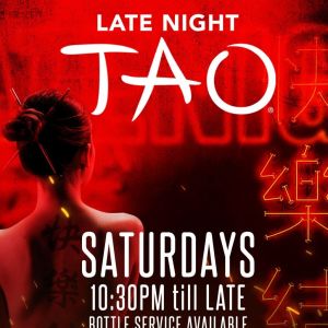 TAO Late Night, Saturday, March 6th, 2021