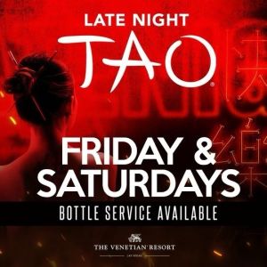 TAO Late Night, Friday, May 14th, 2021