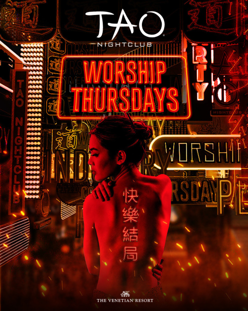 WORSHIP THURSDAYS: ANGIE VEE - TAO Nightclub