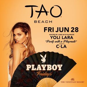PLAYBOY FRIDAYS : HOSTED BY YOLI LARA WITH SOUNDS BY DJ CLA, Friday, June 28th, 2019