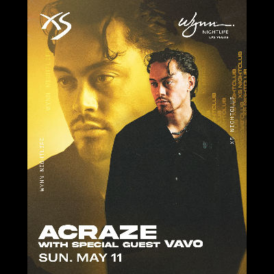 Acraze with Special Guest VAVO, Sunday, May 11th, 2025