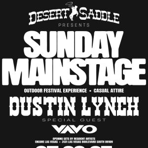 Dustin Lynch w/ Special Guest VAVO, Sunday, July 20th, 2025