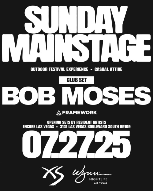 Bob Moses (Club Set) - XS Nightclub