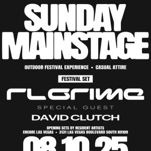 RL Grime, Sunday, August 10th, 2025