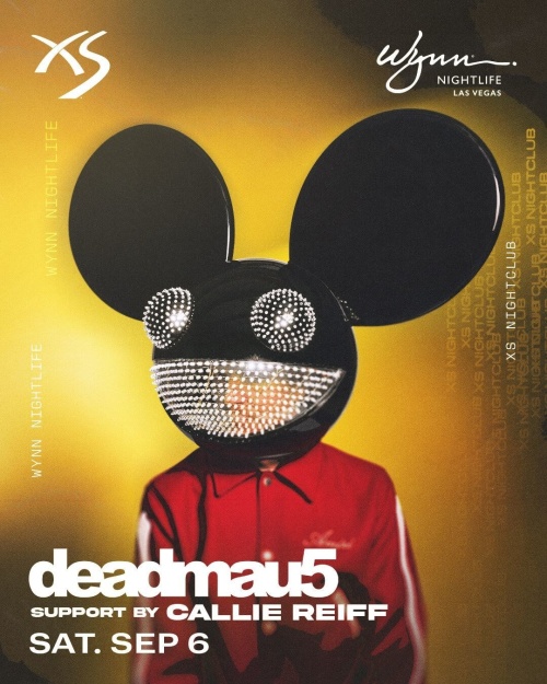 deadmau5 w/ Support by Callie Reiff - XS Nightclub