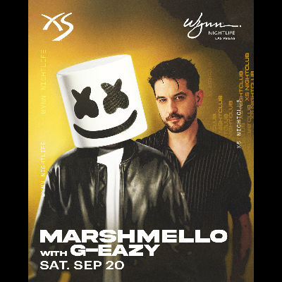 Marshmello with G-Eazy, Saturday, September 20th, 2025