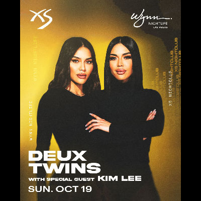 Deux Twins with Special Guest Kim Lee, Sunday, October 19th, 2025