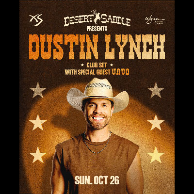 Dustin Lynch w/ Special Guest VAVO, Sunday, October 26th, 2025