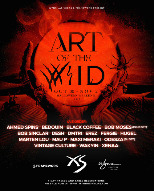 Art of The Wild - XS Nightclub