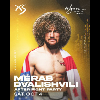 Merab Dvalishvili After Fight Party, Saturday, October 4th, 2025