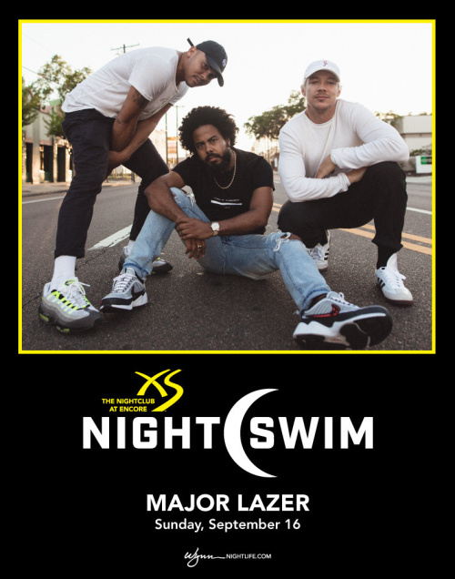 Major Lazer - Nightswim - XS Nightclub