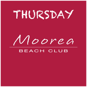 Weekdays at Moorea Beach, Thursday, September 10th, 2026