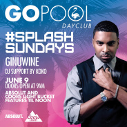 #SPLASHSUNDAY FEATURING GINUWINE